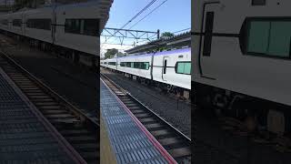 【E353】特急かいじ24号新宿行き　西国分寺駅通過　2022/10/15 13:50 Limited Express Kaiji