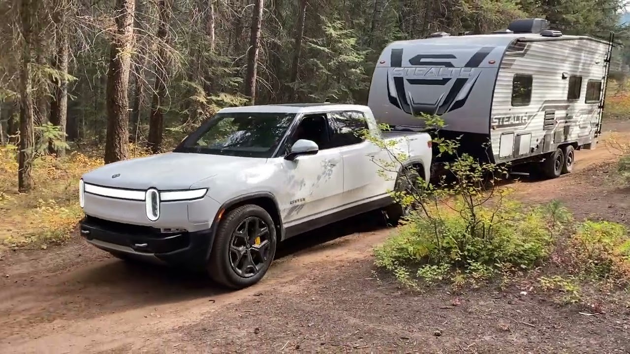 Rivian R1T Camping Trip - YouTube