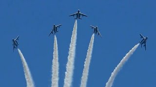 🐬 ブルーインパルス 静岡 清水みなと祭り 清水港 日の出埠頭北端 20170806