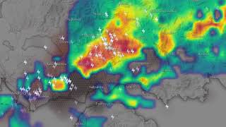 DWD Weather Forecast Region Dorida 26-29-9-2020