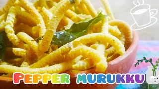 Pepper Murukku / pepper sev / in just 10 mins/ milagu murukku