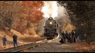 Trains Galore on the Reading Blue Mountain & Northern RDC,s F units, Steam & Freight October 2024