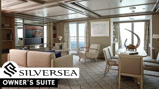 Silver Muse | Owners Suite Walkthrough Tour \u0026 Review | Silversea Cruises | 4K | 2024