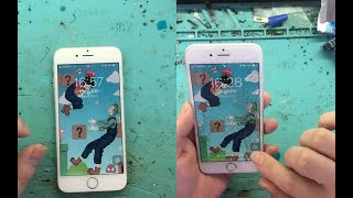 苹果iPhone6外屏更换修复   4K