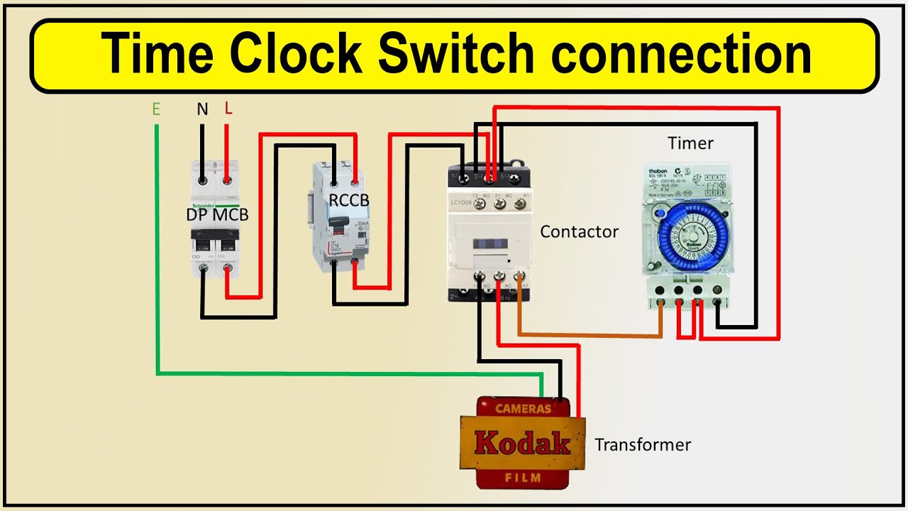 Time Clock Switch At Leonard Kaminski Blog