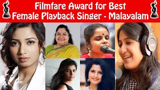 Filmfare Award for Best Female Playback Singer – Malayalam | Shreya Ghoshal | K.S. Chitra| Anne Amie