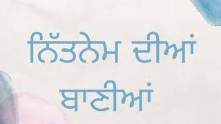 ਨਿੱਤਨੇਮ ਦੀਆਂ ਬਾਣੀਆਂ ਕਿਹੜੀਆਂ ਹਨ ਜਾਣੋ ਸਿੱਖ ਰਹਿਤ ਮਰਯਾਦਾ ਅਨੁਸਾਰ #sikh#sikhi #sikhhistory #sikhi #itihas