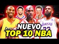 LOS 10 MEJORES JUGADORES DE LA HISTORIA NBA (NUEVO)