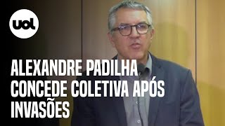 Padilha recomenda que Lula só vá ao Planalto após perícia criminal