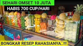 CUMA JUALAN JUS TAPI OMSETNYA NGALAHIN GAJI DPR..!!! 700 CUP LUDES/HARI DAN OMSET 300 JUTA/BLN