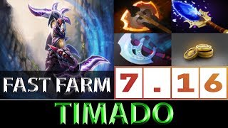 Timado [Anti-Mage] Peruvian Fast Farm ► Dota 2 7.16