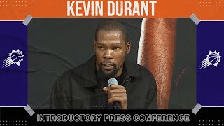 [FULL] Kevin Durant's Introductory Press Conference with the Phoenix Suns | NBA on ESPN