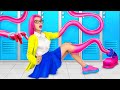 Extreme Makeover From Nerd to Princess | I Became Mommy Long Legs in Real Life by RATATA BOOM