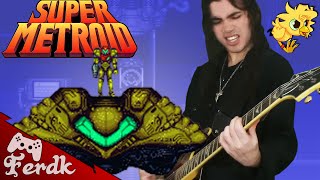 Super Metroid - "Maridia Rocky Soil (Underwater Area)"【Metal Guitar Cover】 by Ferdk