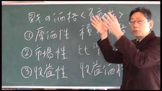 不動産の価格②～価格の三面性：現実の運用