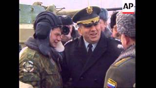 RUSSIA: NATO COMMANDER ON THREE DAY VISIT TO RUSSIA