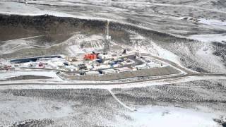 Yale students fly over oil and gas fields in Pinedale, WY