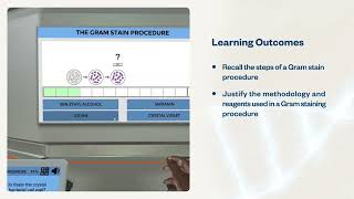 Gram Stain: Test yourself in Gram Stain Procedure | Virtual Lab