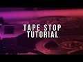 How To Get The Tape Stop Effect (FL Studio Tutorial)