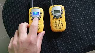 T-388 walkie talkie failure