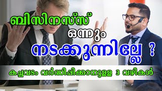 ബിസിനസ്സ് ഒന്നും നടക്കുന്നില്ലേ ? കച്ചവടം വർദ്ധിപ്പിക്കാനുള്ള 3 വഴികൾ | VIDEO BY CASAC BENJALI