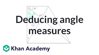 CA Geometry: Deducing angle measures | Angles and intersecting lines | Geometry | Khan Academy