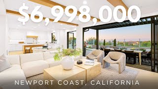 $7 Million Dollar Mansion Tour in Newport Coast, California