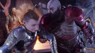 Atreus Want to go to Asgard Cutscene God Of War Ragnarok