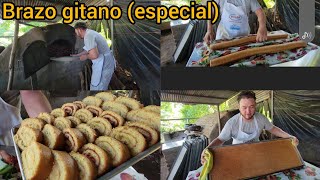 como hacer BRAZO GITANO. pan especial receta paso a paso!