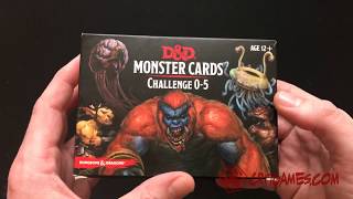 Dungeon Mastery - D\u0026D Monster Cards - Crit Games