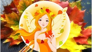 Детская песня и мультик для малышей - Осень в золотой косынке