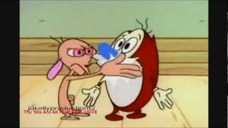 Happy Happy Joy Joy Bumper (Ren \u0026 Stimpy) - The 90's Are All That! [HD] Interactive