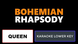 Queen - Bohemian Rhapsody (Karaoke Lower Key -5)