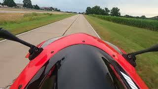 CBR 954RR wheelie