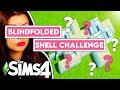 I Built the Shell of a House BLINDFOLDED in The Sims 4 (And then made it look good) BUILD CHALLENGE