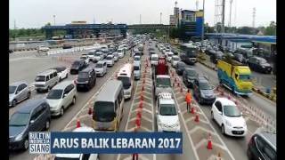 Pantauan Tol Cikarang Utama yang Terjadi Kepadatan Dari Arah Jakarta Menuju Cikampek - BIS 30/06