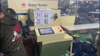 Tian Yuan blanket roll packing machine/blanket winding and bagging machine