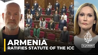 Armenia ratifies statute to accept jurisdiction of the International Criminal Court in The Hague