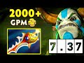 2200GPM+ Insane Farm in 7.37 🔥 Divine Rapier Build Nature Prophet🔥Dota 2