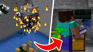 Minecraft Cave Spider XP Farm 1.21.4+ - EASY DESIGN