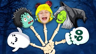 Skeleton Finger Family Epidemic Song | Nursery Rhymes & Kids Songs