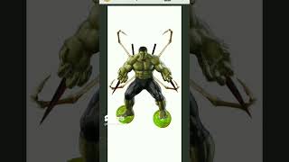 Hulk+more weapon 🥰❤️😱||#ytshorts #viralshort#shortsv