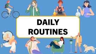 Daily Routine vocabulary | listen and practice