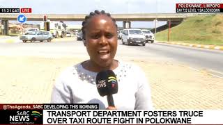 Taxi Industry | Commuters hopeful as Transport Department fosters truce over Polokwane route fight