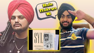 Reaction on SYL by Sidhu Moosewala I New Punjabi song  #sylsidhumoosewala #sidhumoosewalalatestsong