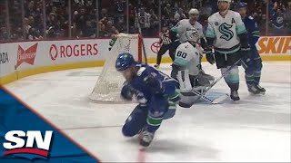 Tyler Motte Gets Canucks On The Board 11 Seconds Into Game