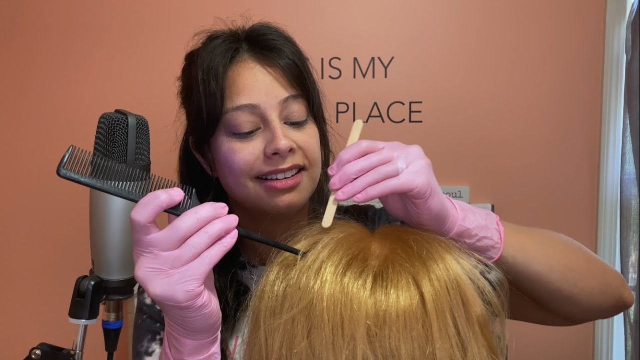 Asmr School Nurse Lice Check Youtube