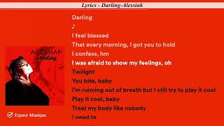 Lyrics   Darling Alessiah