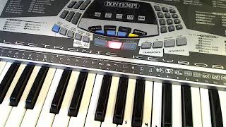 Bontempi PM 665 (DEMO songs) Hi Q. sound