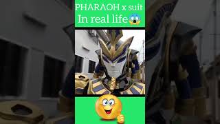 pharaoh x-suit in real life 😱 funny victor😁 #bgmi #pubgmobile  #shorts